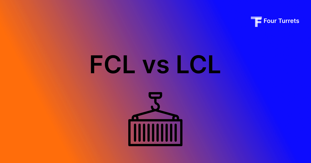 LCL and FCL Container Shipping: Differences in Loads