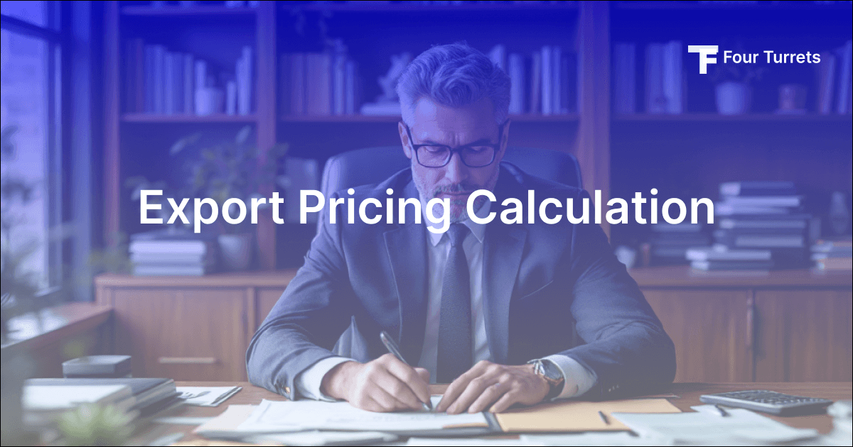calculate export pricing
