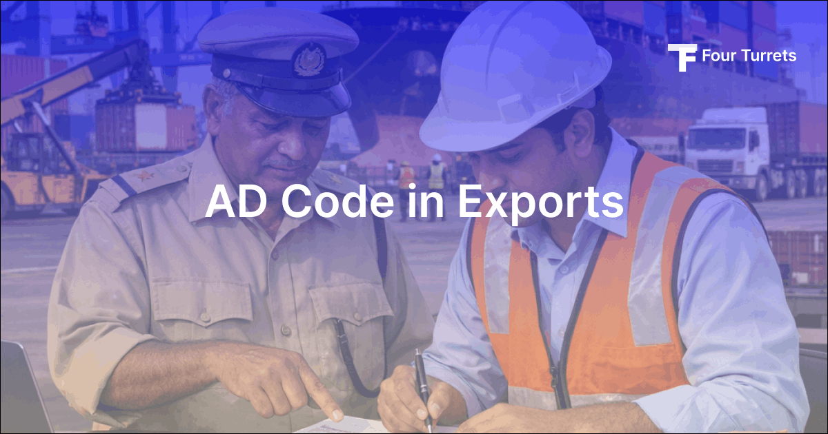 AD Code for exporters